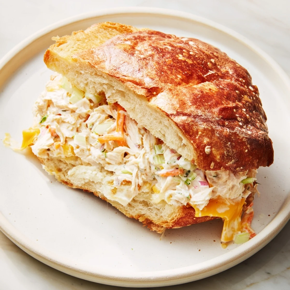 Classic Tuna Melt Sandwich