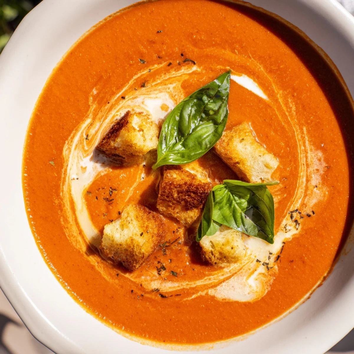 Creamy Roasted Garlic Tomato