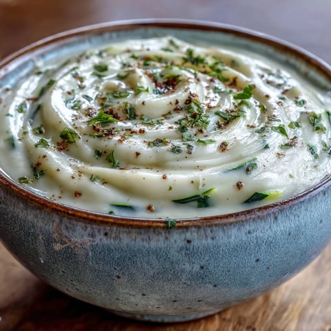 Creamy Vegetable Soup in a white bowl with a golden hue, garnished with fresh parsley and served alongside crusty bread.