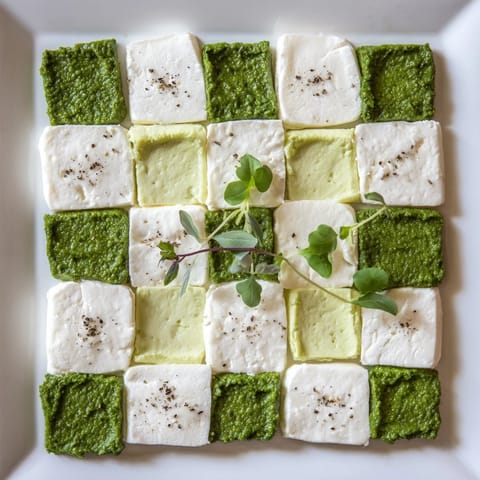 Checkerboard Garden Appetizer #32