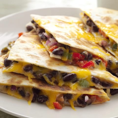 Black Bean Cheesy Quesadilla #59