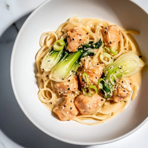 Miso Butter Salmon Pasta #85