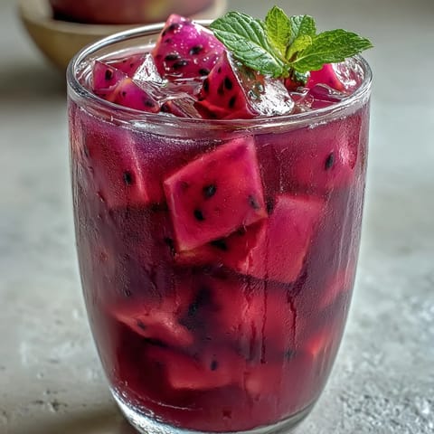 Mango Dragonfruit Refreshing Drink