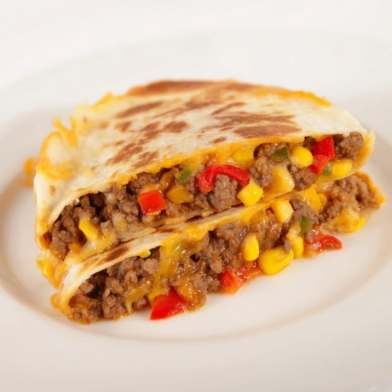 Perfectly baked sheet pan quesadillas with a variety of toppings, ready for a satisfying meal.