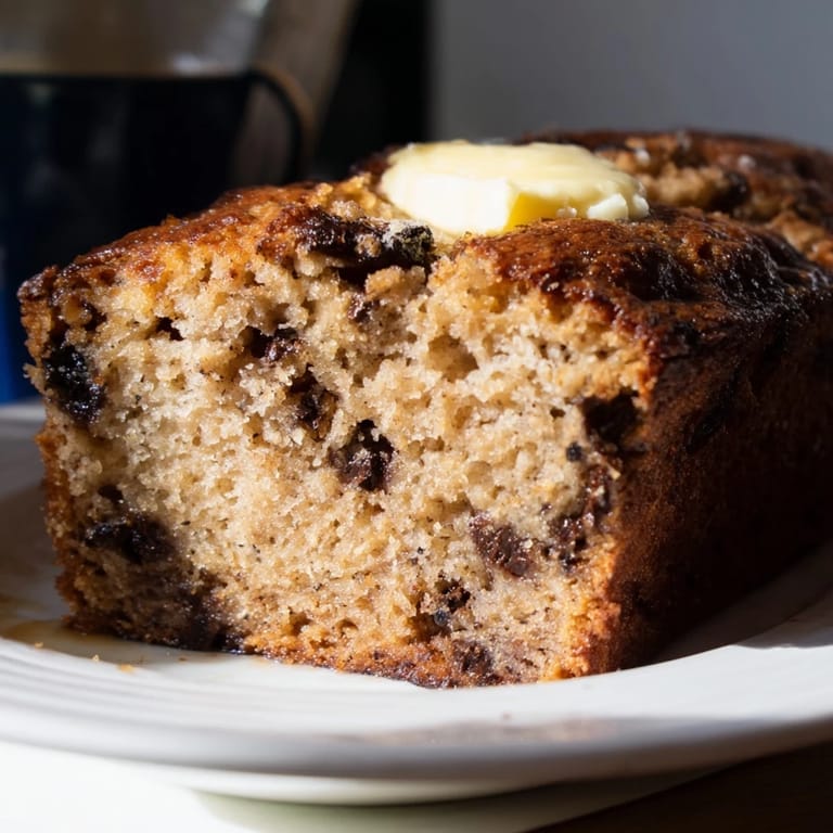 Homemade banana bread variations with chopped walnuts and a golden-brown crust, served warm from the oven.