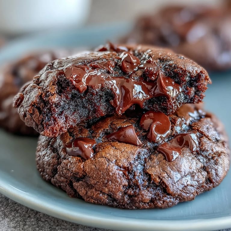 Easy brownie mix cookies loaded with chocolate chips, perfect for a quick and indulgent snack.  