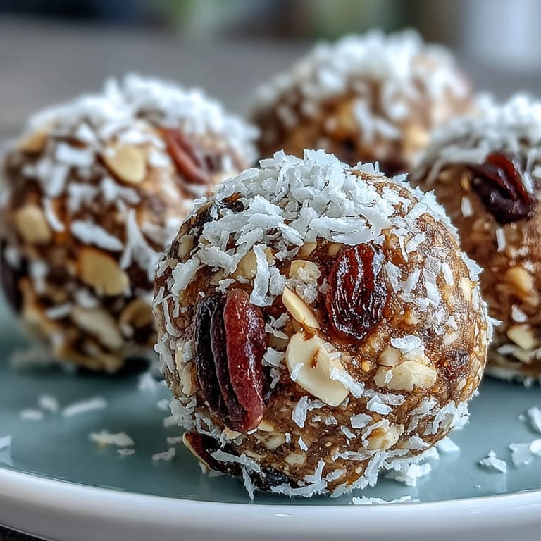 Festive carrot cake bliss balls, an easy vegan snack, ready to enjoy.